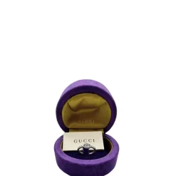 Anello Gucci GG intrecciato