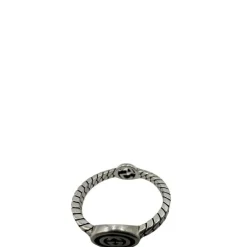 Anello Gucci GG intrecciato
