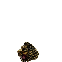 Anello Gucci testa di leone