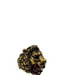 Anello Gucci testa di leone
