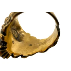 Anello Gucci testa di leone
