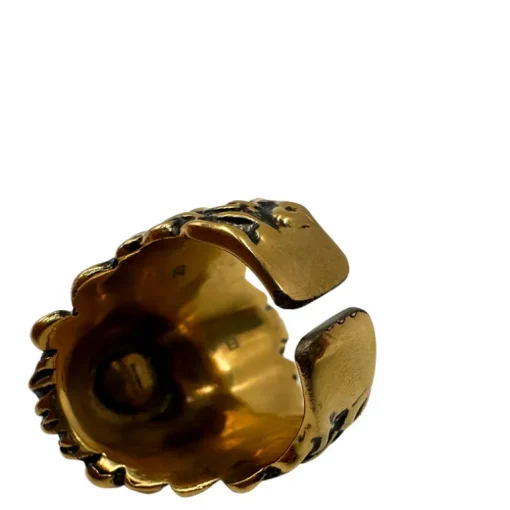Anello Gucci testa di leone