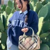 Bauletto Burberry tartan