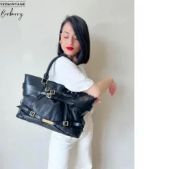 Borsa Burberry in pelle
