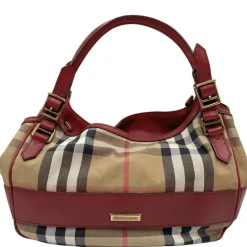 Borsa Burberry tartan