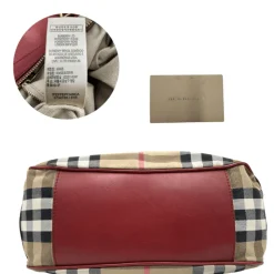 Borsa Burberry tartan