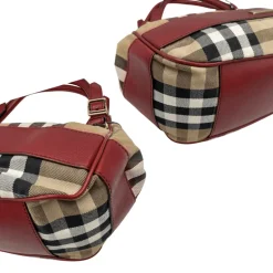 Borsa Burberry tartan