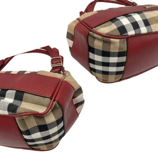 Borsa Burberry tartan