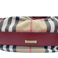 Borsa Burberry tartan