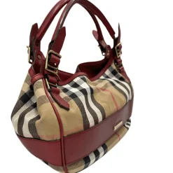 Borsa Burberry tartan