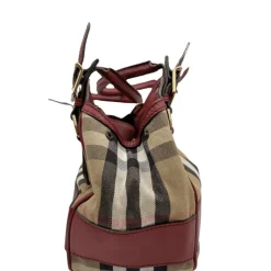 Borsa Burberry tartan