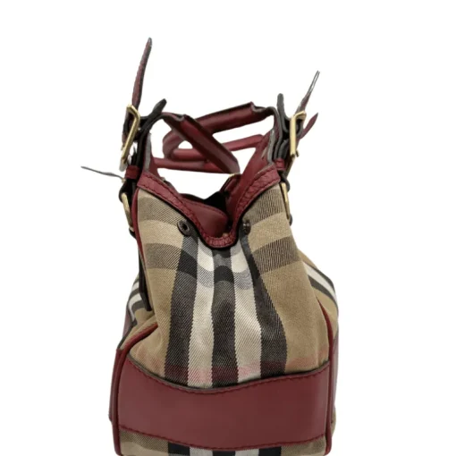 Borsa Burberry tartan