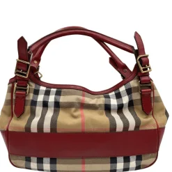 Borsa Burberry tartan