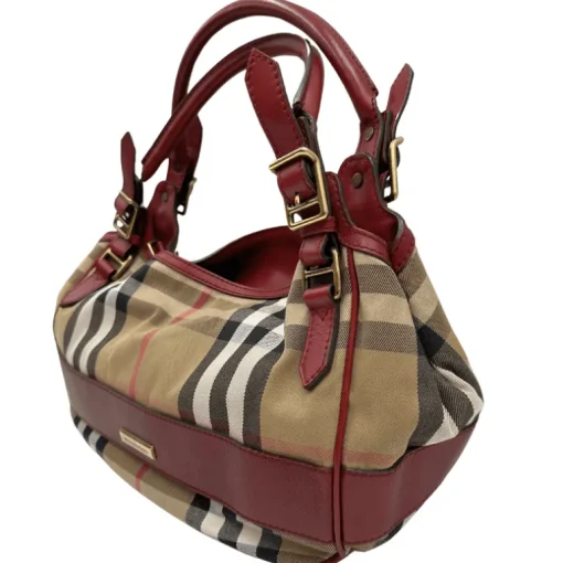 Borsa Burberry tartan