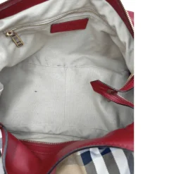 Borsa Burberry tartan