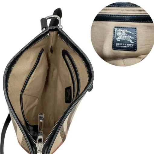 Borsa Burberry tartan