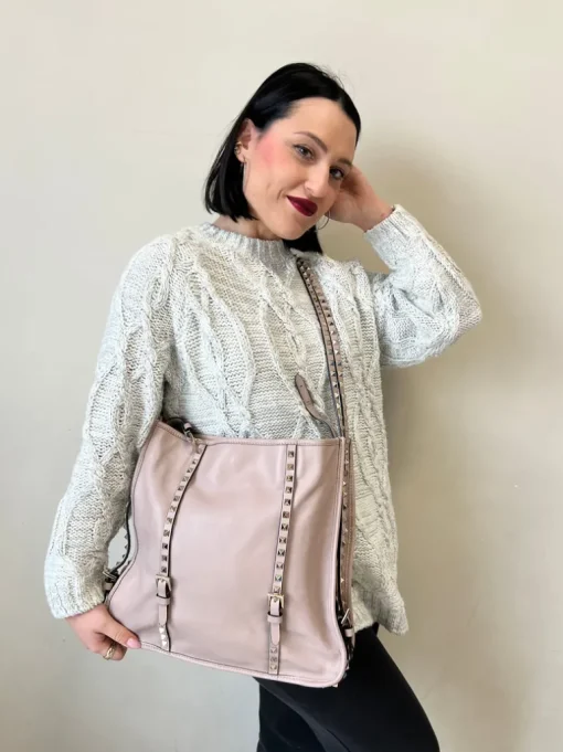 Borsa con tracolla Valentino Garavani Rockstud
