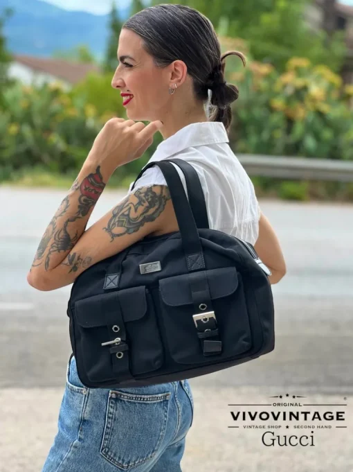 Borsa Gucci Double Pochet
