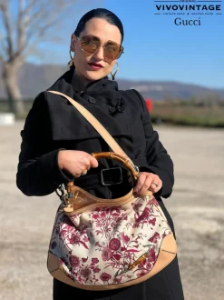 Borsa Gucci Flora Bamboo