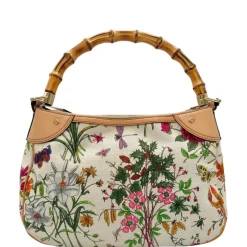 Borsa Gucci Flora Bamboo