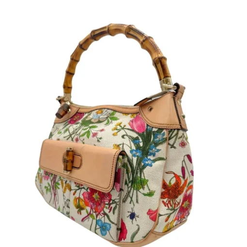 Borsa Gucci Flora Bamboo