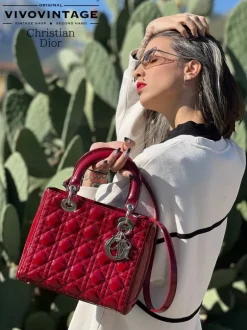 Borsa Lady Dior Media