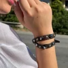 Bracciale Miu Miu marrone