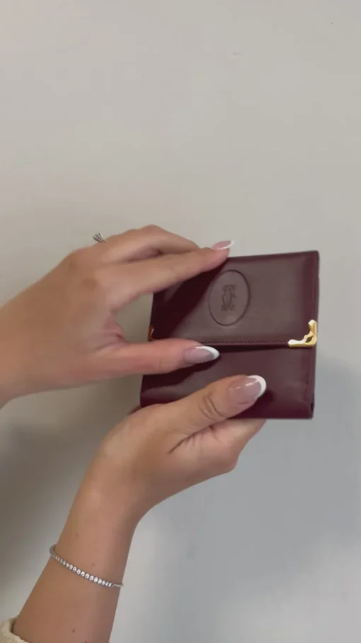 Cartier Portafoglio con scatola
