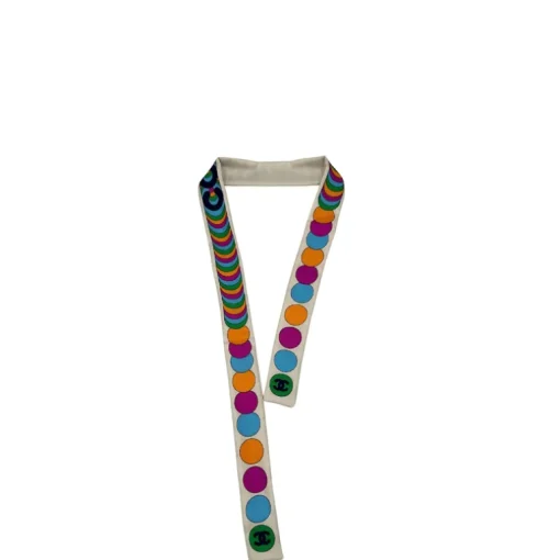 Cerchietto Chanel sottile in seta