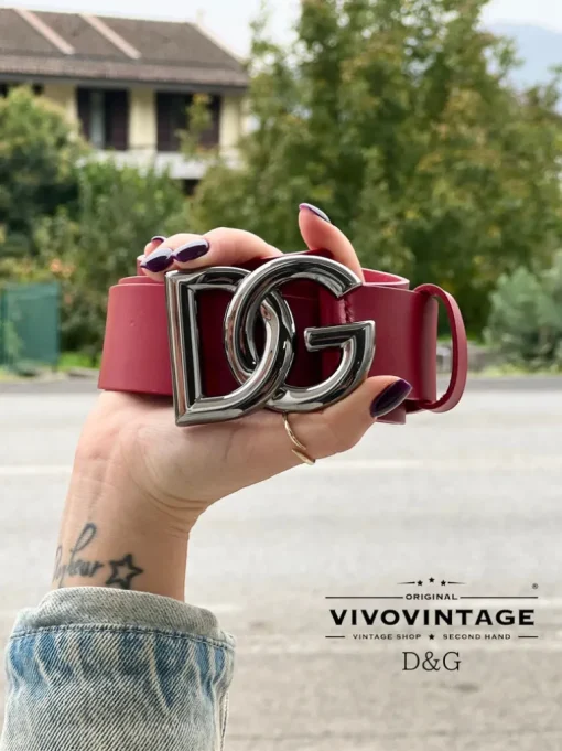 Cinta Dolce&Gabbana in pelle tg 46