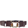 Cintura Gucci bamboo elastica Tg 42