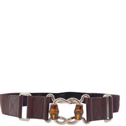 Cintura Gucci bamboo elastica Tg 42
