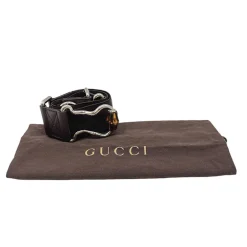 Cintura Gucci bamboo elastica Tg 42