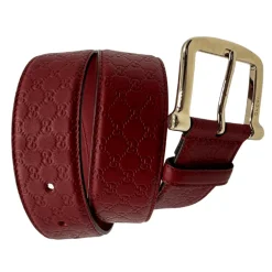 Cintura Gucci rossa Tg 42