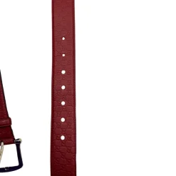 Cintura Gucci rossa Tg 42