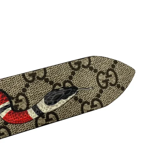 Cintura Gucci Supreme serpente tg 50