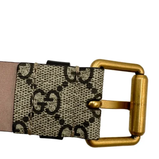 Cintura Gucci Supreme serpente tg 50