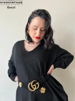 Cintura Gucci velvet tg 38