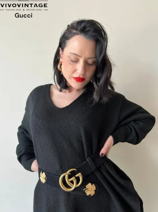 Cintura Gucci velvet tg 38