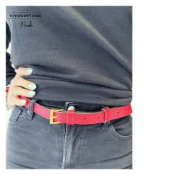 Cintura per marsupio Prada rossa tg 40