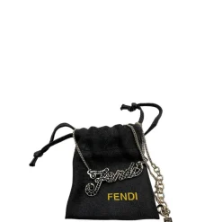 Collana Fendi strass
