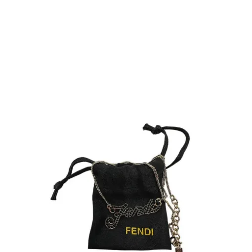 Collana Fendi strass