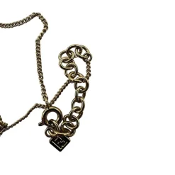 Collana Fendi strass