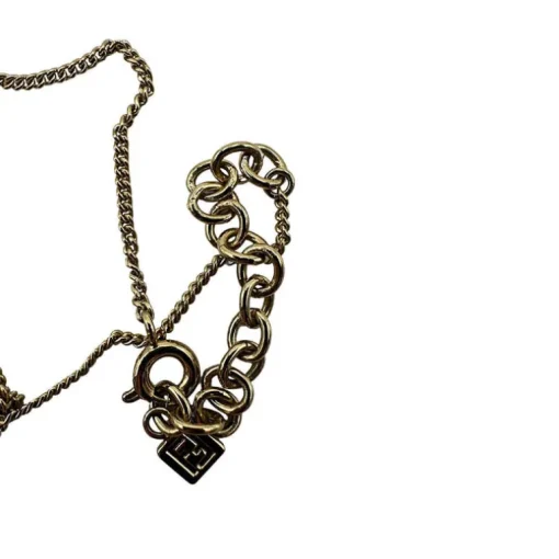 Collana Fendi strass