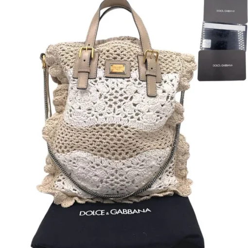 Dolce&Gabbana bag uncinetto
