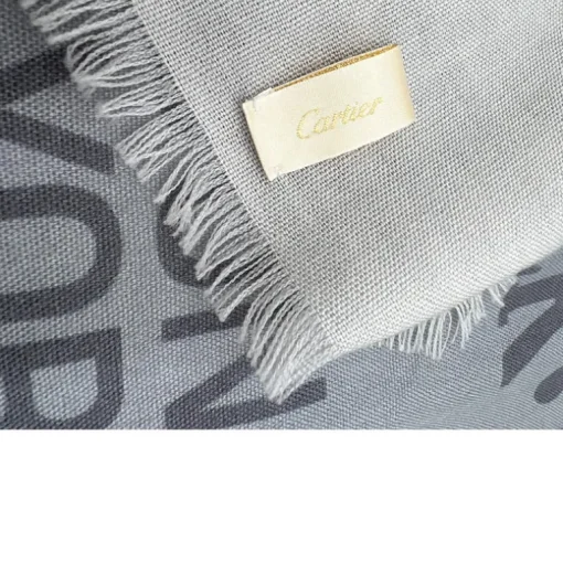 Foulard Cartier grigio