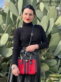 Gucci Ophidia Suede con tracolla