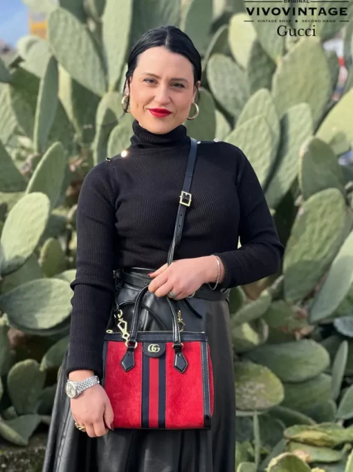Gucci Ophidia Suede con tracolla