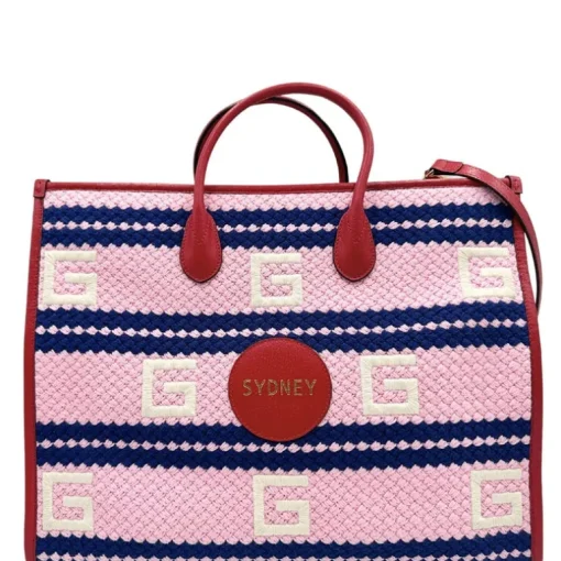 Gucci Sydney Striped tote