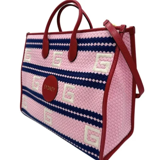 Gucci Sydney Striped tote